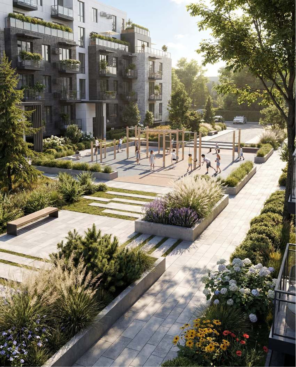 Playground Family Park Apartments